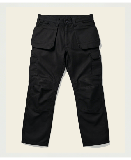 Stealthy Black Work Pants