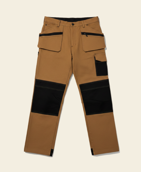Brown Black Work Pants