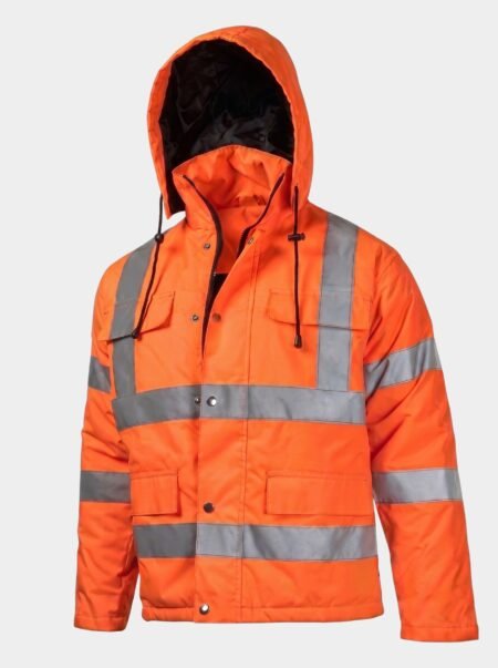 Vanguard Hi-Vis Hooded Work Jacket