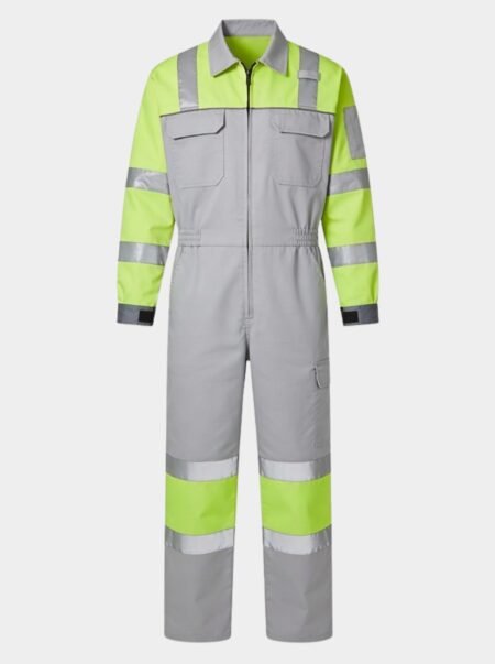 Hi-Vis Reflective Two-Tone Coverall