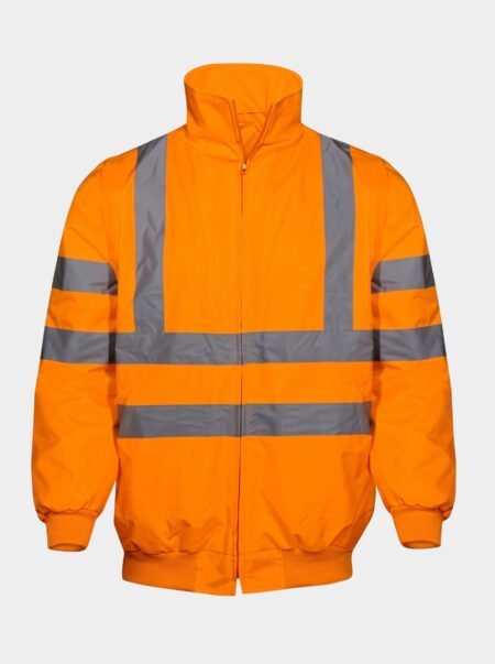 Men's Beetle Heavy-Duty Work Jacket – Orange Utility Jacket